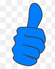 Instant Mapping Ableton Live - Blue Cartoon Thumbs Up png