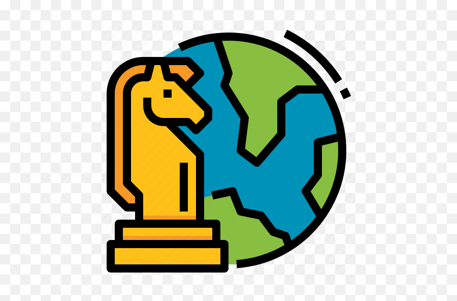 Business Chess Global International Strategy Icon - Download On Iconfinder International Strategy Icon Png,Icon For Strategy