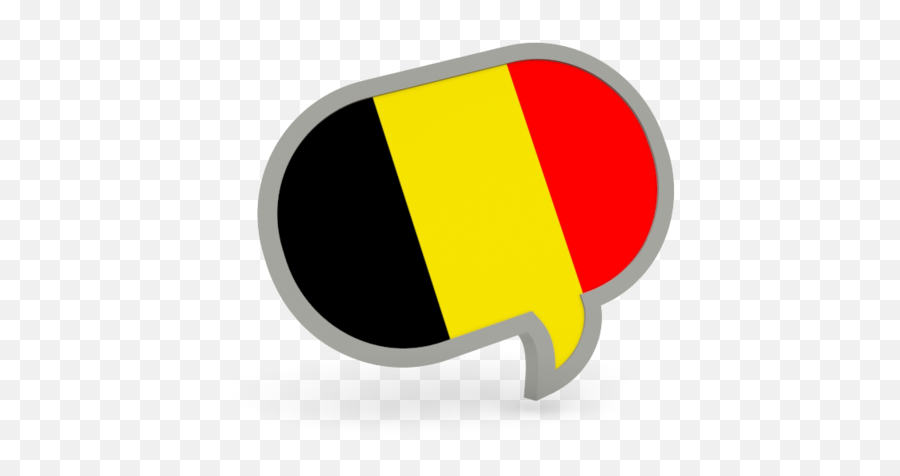Speech Bubble Icon Illustration Of Flag Belgium - Speech Bubble Icon Transparent Flag Png,Text Bubble Icon