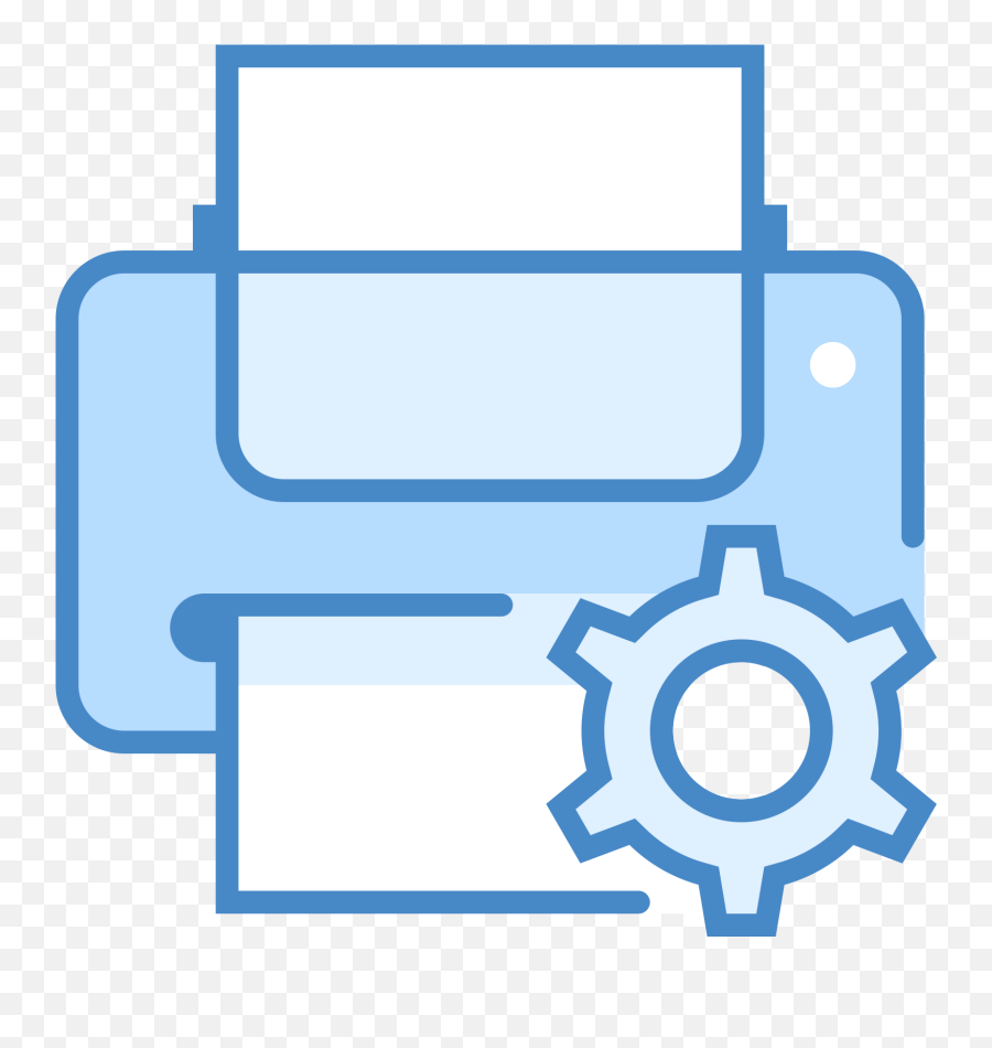 The Icon For Printer Maintenance Is A Large Horizontal - Horizontal Png,Free Maintenance Icon