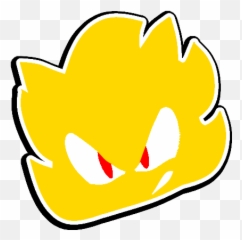 Download Hd Hud - Classic Super Sonic Icon png