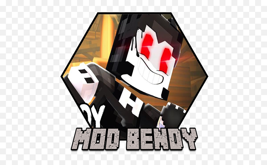 Bendy Mod - Bendy And The Ink Machine Minecraft Pe Apk 100 Bendy Png,Minecraft World Icon
