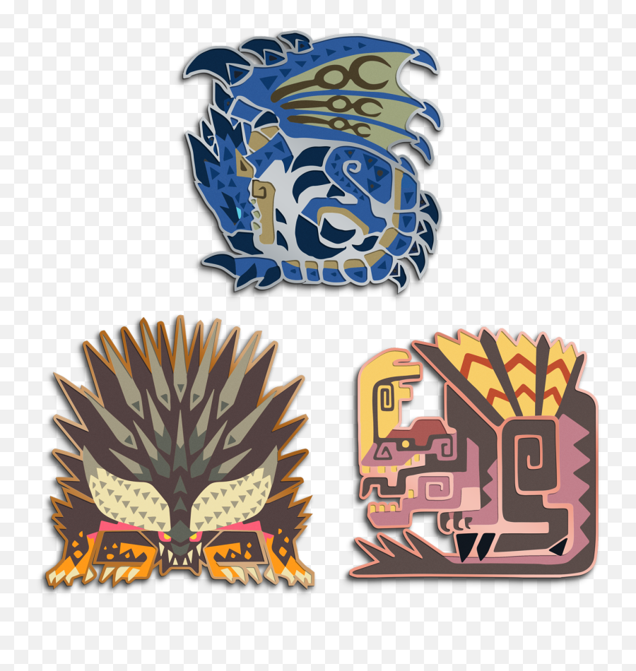 Oppai Pin U2013 Pinclubofficial - Monster Hunter Rathalos Icon Png,One Punch Man Icon