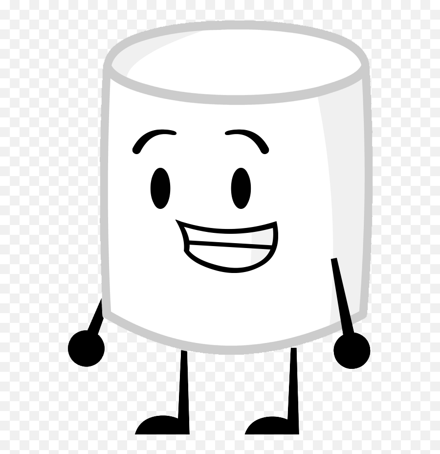 Marshmallow Clipart Black And White Picture 1616847 - Marshmallow Inanimate Insanity Png,Marshmellow Png