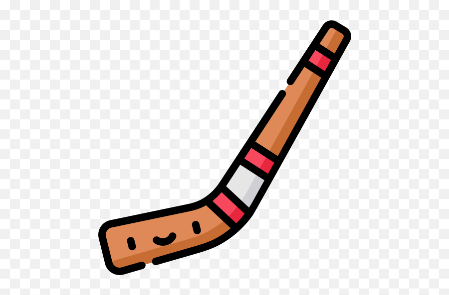 Hockey Stick - Free Sports Icons Palo De Hockey Kawaii Png,Hockey Stick Icon