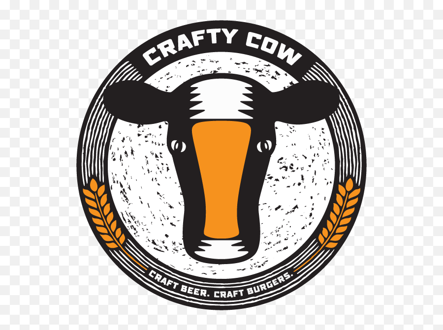 Crafty Cow - Burger Logo Cow Png,Cow Logo