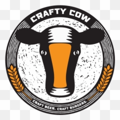 Crafty Cow - Burger Logo png