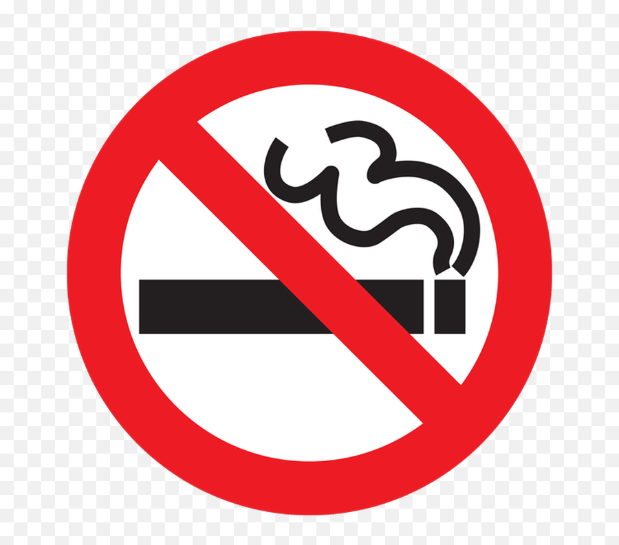 Prohibited - No Smoking Incommanufacturing Symbol No Smoking Sign Png,Prohibited Sign Png