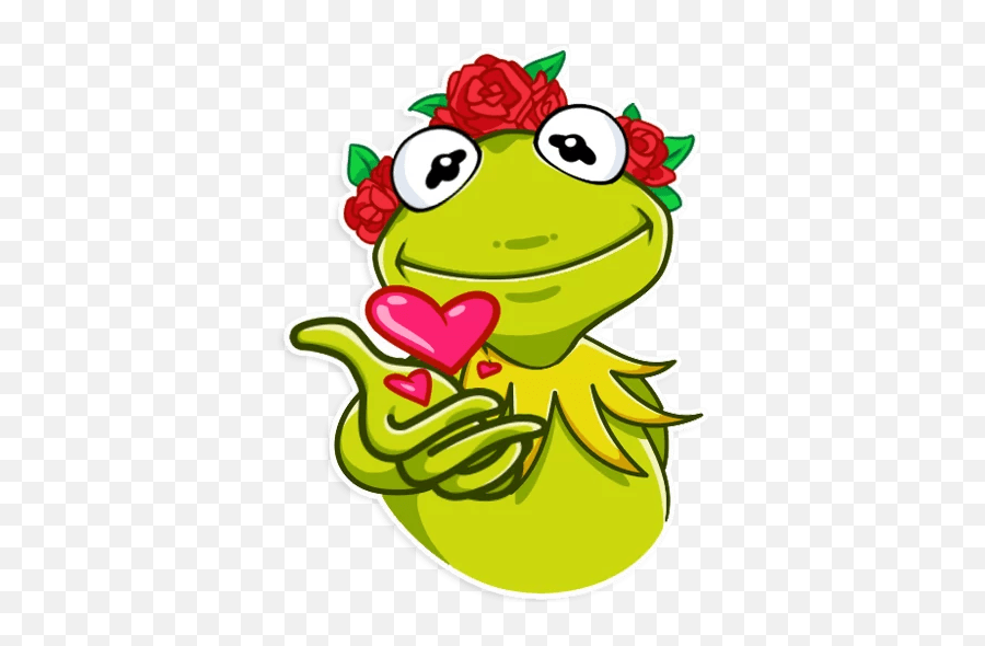 Kermit The Frog - Telegram Sticker Kermit Sticker Telegram Png,Kermit Png