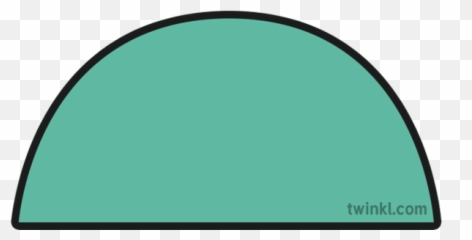 Half Circle Colour Cmyk Illustration - Twinkl png