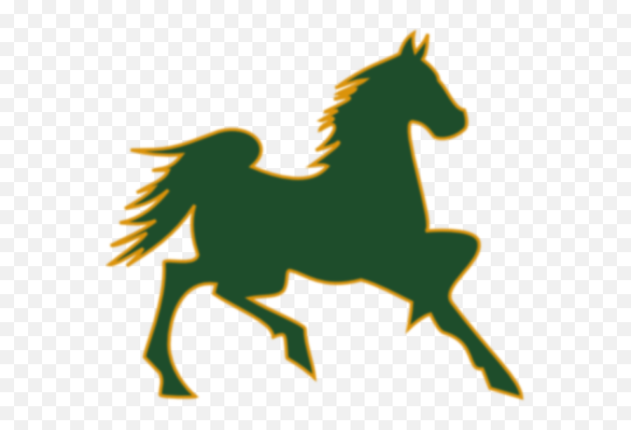 Running Horse Silhouette Png Transparent Cartoon - Jingfm Mascot For Cal Poly,Horse Silhouette Png