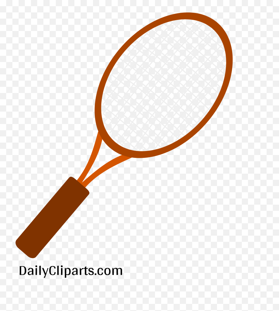 Tennis Racket Clipart Image - Tennis Racket Png Download Tennis Racket Clipart,Tennis Racquet Png