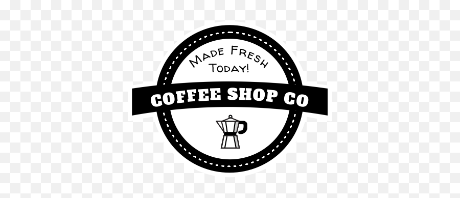 Made Fresh Today Coffee Shop Logo Seals - Illustration Png,Coffee Shop Logo