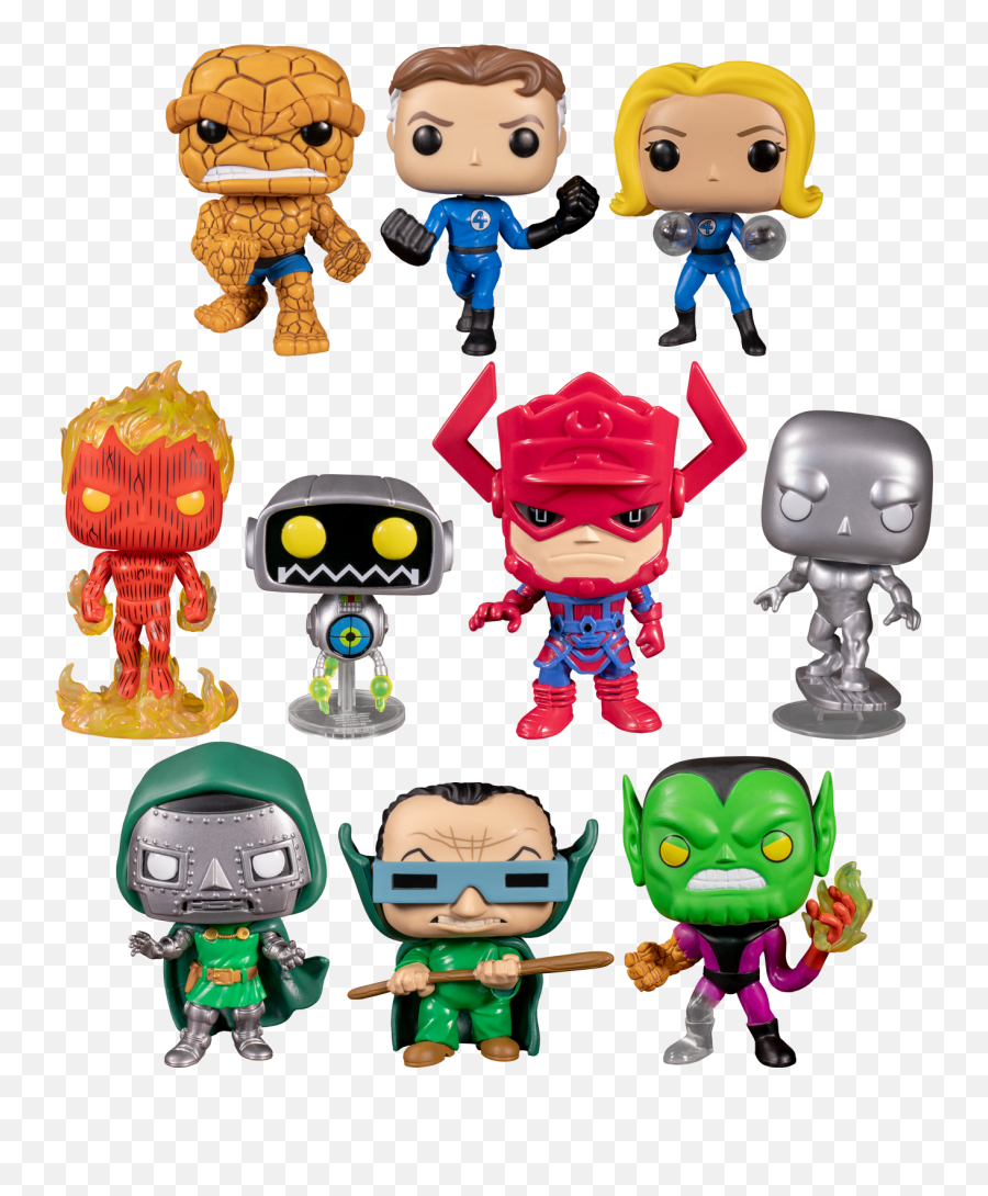 Funko Fantastic Four - Dr Doom Funko Pop Png,Silver Surfer Png