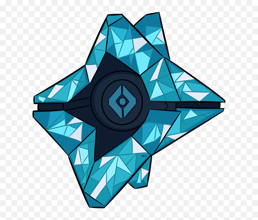 Download Hd Destiny Ghost Png - Triangle,Destiny Ghost Png