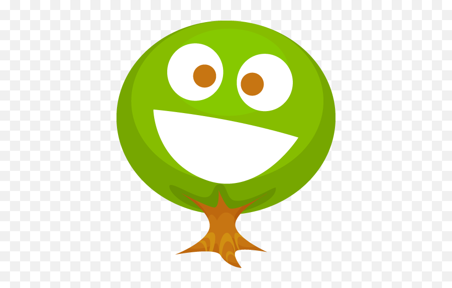 Happy Greenery Icon Set 512x512 4 Png File Download Vector - Cartoon Happy Tree Png,Happy Icon Png