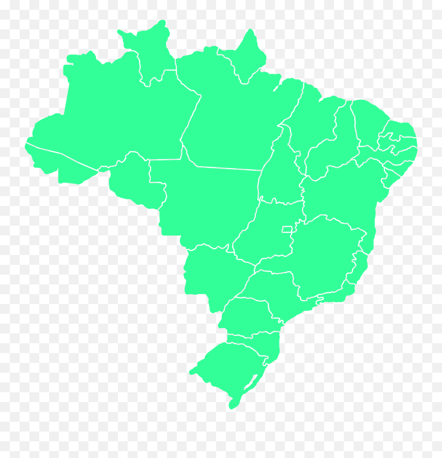 Map Of Brazil - Brazil Png,Brazil Png