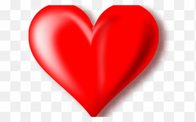 Free Download 3d Red Heart Transparent Background Png Mart