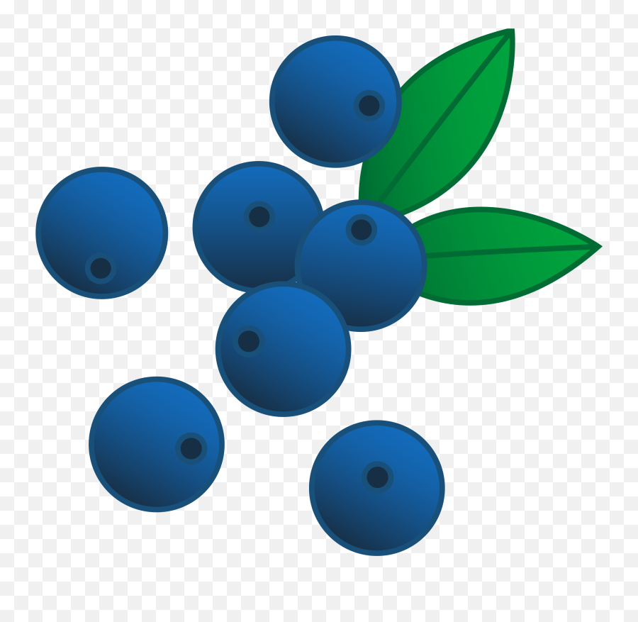 Blueberry Clipart Png - Transparent Blueberry Clipart,Blueberries Png