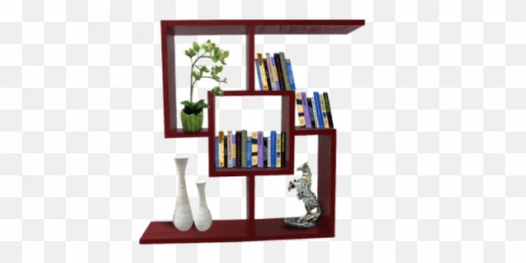 Modern Bookshelf With Smooth Laminate - Small Bookshelf Transparent Background Png,Bookcase Png