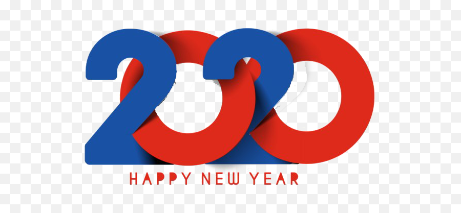 Happy New Year 2020 Png Transparent - 2020 In Png Format,Png Image Format