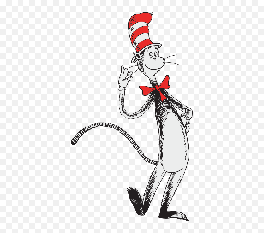 Free Dr Seuss Characters Png Download - Cat In The Hat Knows Alot,Dr Seuss Png