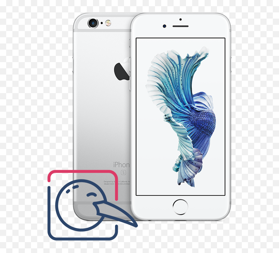 Iphone 6s Plus 64gb Silver - Iphone 6s Color Silver Png,Iphone 6s Plus Png