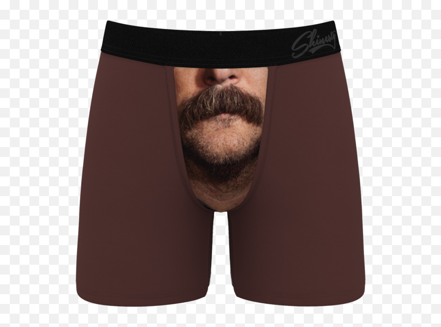 Mustache Rides Print Ball Hammock Boxers - Underpants Png,Moustache Transparent