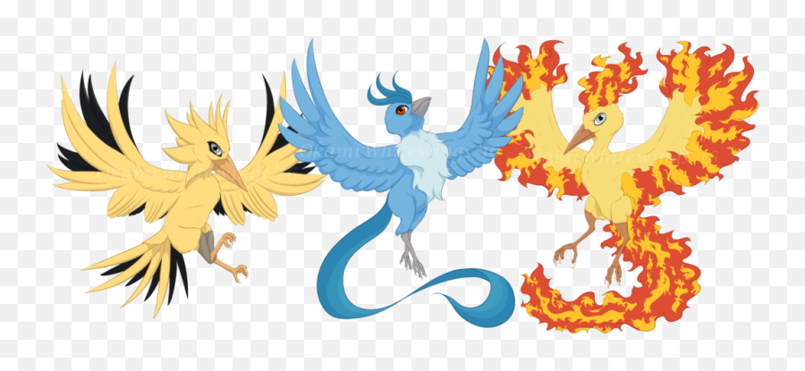 Agnph - Gallery 186166 Ambiguousgender Articuno Moltres Cartoon Png,Moltres Png