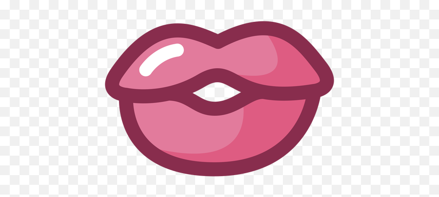 Valentine Plump Lips - Transparent Png U0026 Svg Vector File Clip Art,Lips Transparent