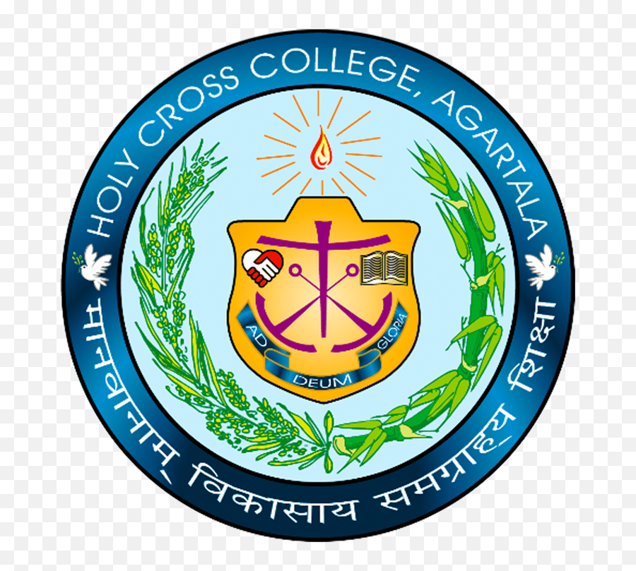 Download Holy Cross College Agartala Logo Png Image With No - Holy Cross Agartala,Holy Cross Png