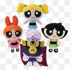 Powerpuff Girls - Plush Powerpuff Girls Toys Png,Powerpuff Girls Transparent
