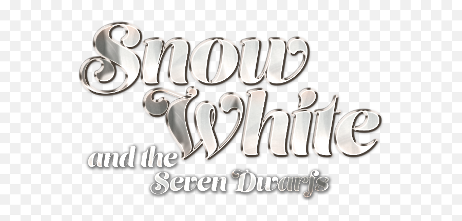 Snow White And The Seven Dwarfs - Calligraphy Png,Snow White Logo