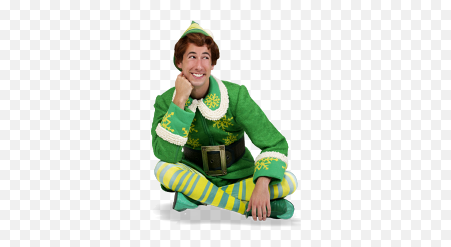 Download Hd Buddy The Elf - Elf Transparent Png Image Sitting,Bonzi Buddy Png