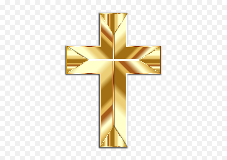 Pin - Gold Jesus Cross Png,Cross Silhouette Png