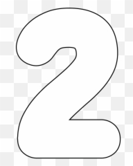Free Printable Numbers - Coloring png