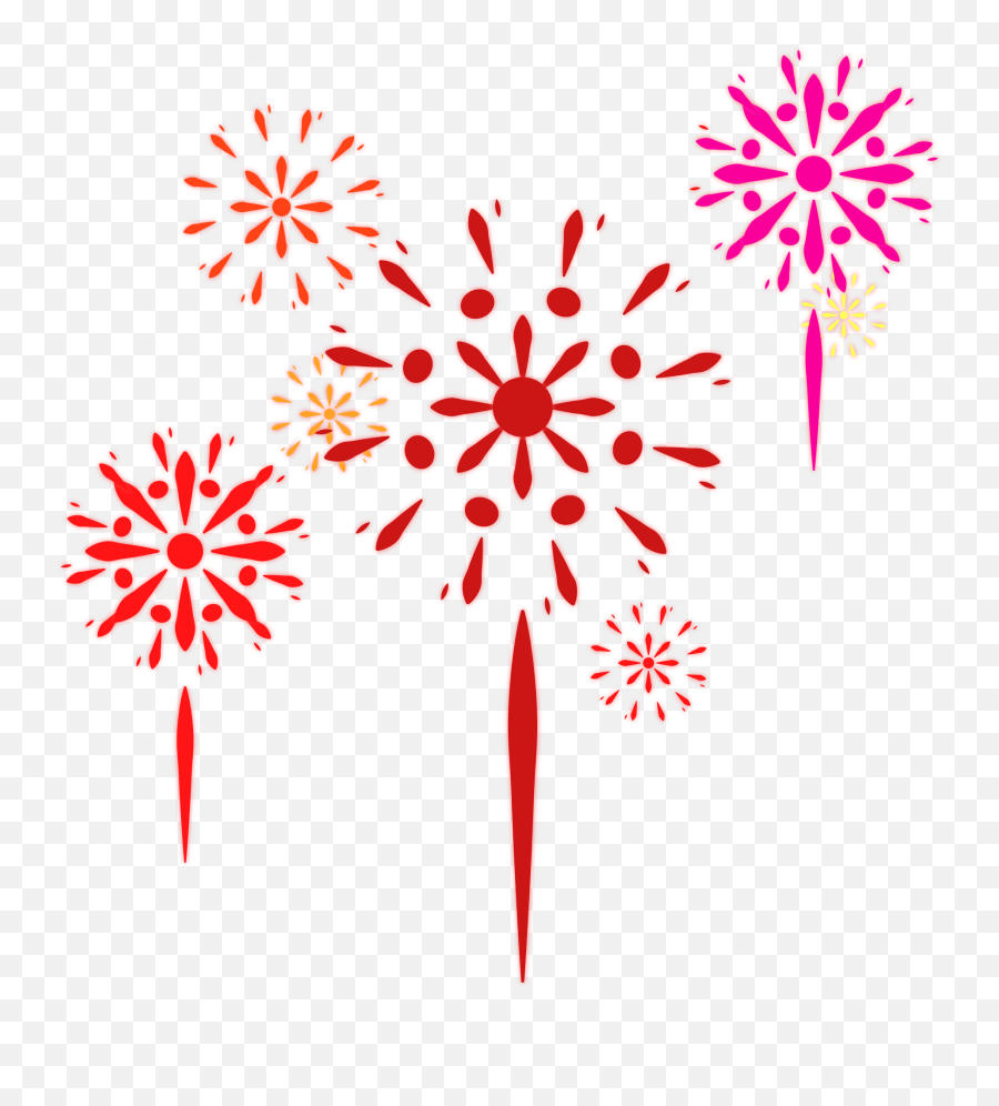 Download Fireworks Red Festive Commerce Png Elements