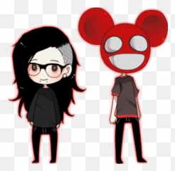 Skrillex Or Dead Mou5 - Skrillex And Deadmau5 Png,Skrillex Png