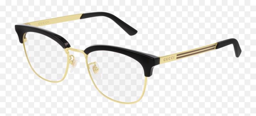 Gucci Gg0698oa Rectangular Square - Gucci Glasses For Men Gold Png,Gucci Transparent