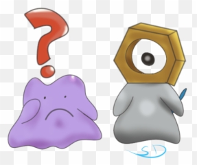 Ditto And Meltan By Superdaikenki - Fur Affinity Dot Net Meltan And Ditto Png,Ditto Png