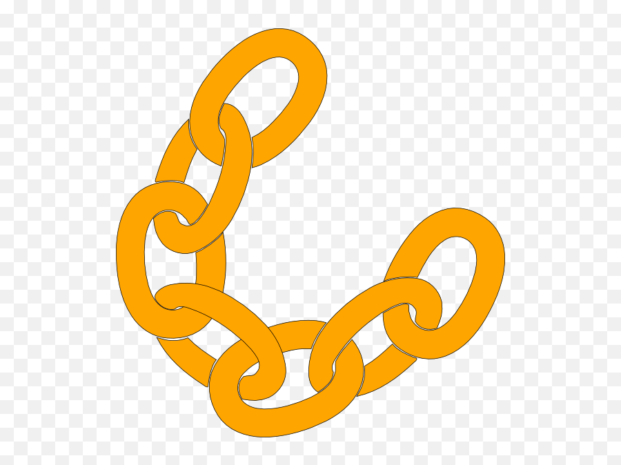 Orange Chain Png Clip Arts For Web - Clip Arts Free Png Clip Art Picture Of Chain,Png Chain