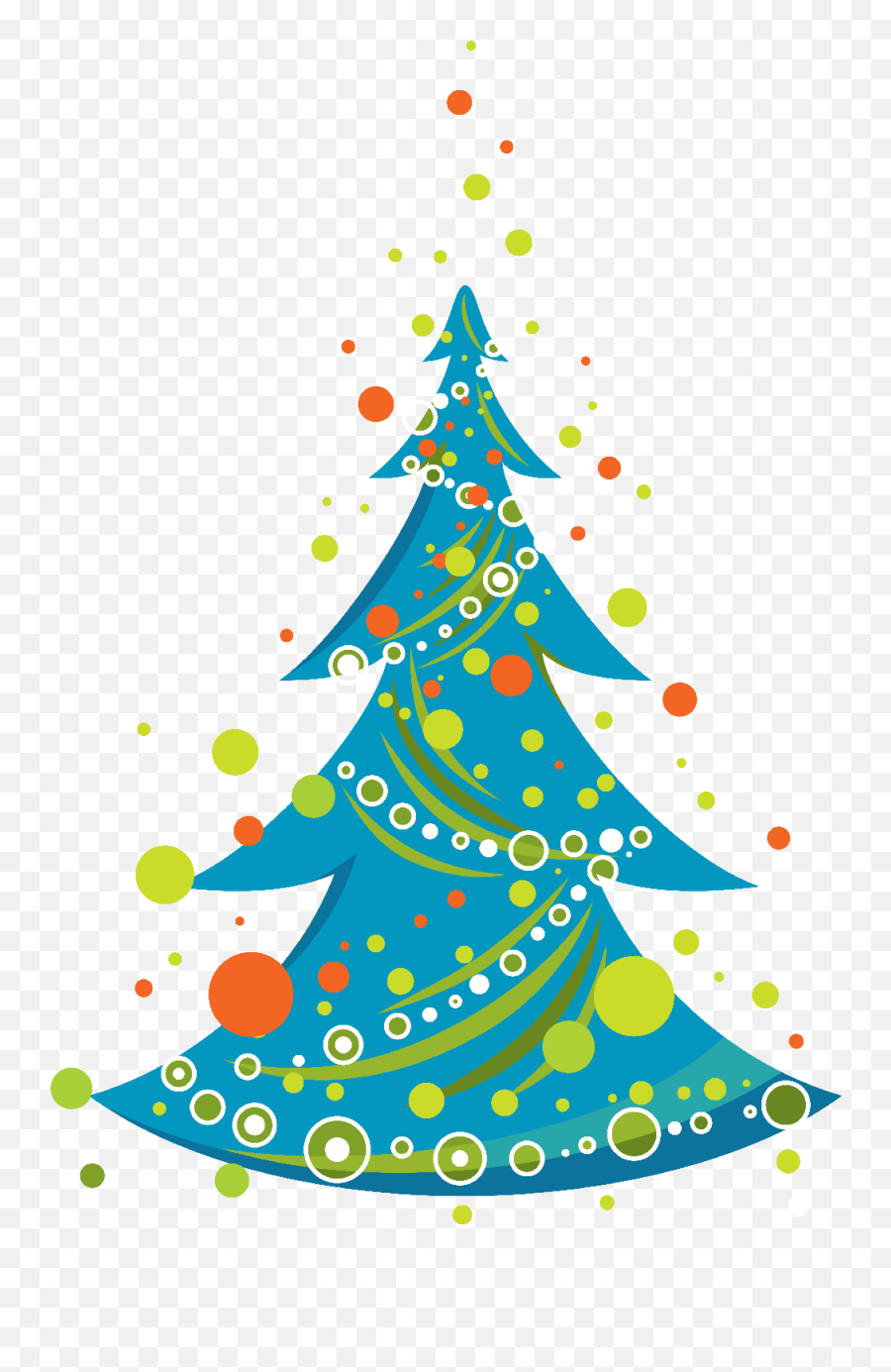 Árboles De Navidad En Color Azul - Christmas Vector Png,Arbol De Navidad Png