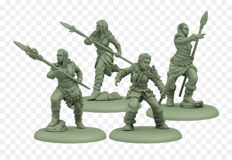Free Folk Spearwives A Song Of Ice And Fire - Song Of Ice Fire Spearwives Png,Army Men Png