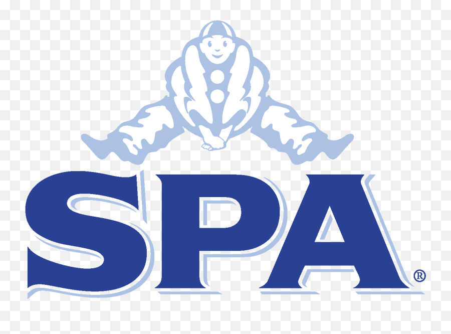 Large Blue Spa Logo Transparent Png - Spa Water Logo Png,Spa Png