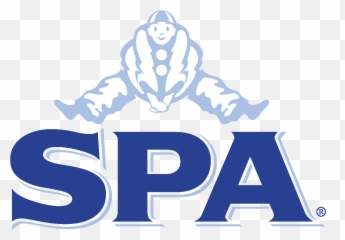 Large Blue Spa Logo Transparent Png - Water