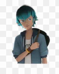 Luka Miraculous Ladybug Sticker - Luka From Miraculous Ladybug Png,Miraculous Ladybug Transparent