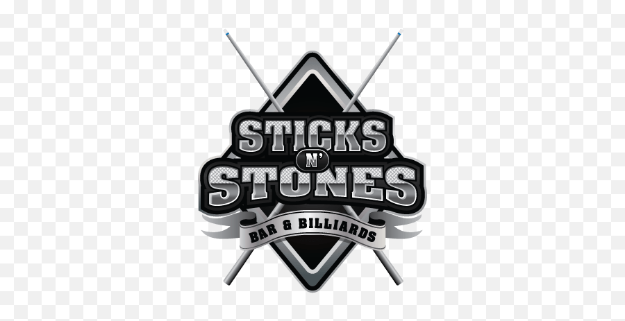 Sticks Nu0027 Stone Bars And Billiards - Language Png,Cold Stone Logo