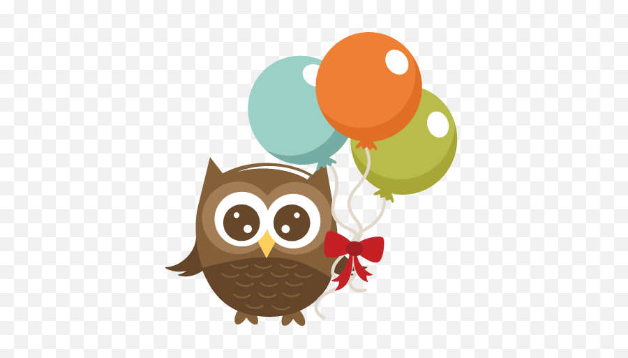 Pin - Owl Holding Balloons Png,Owl Silhouette Png
