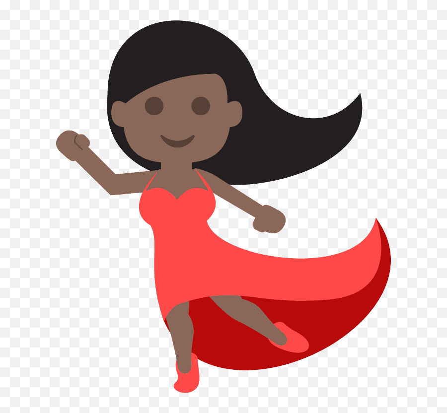 Woman Dancing Emoji Clipart - Dancing Lady Emoji Transparent Png,Dancing Emoji Png