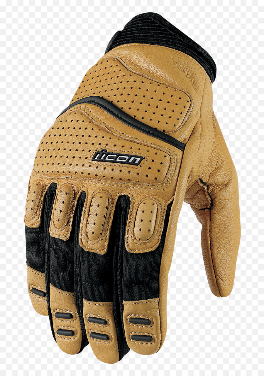 Gloves - Tan Motorcycle Gloves Png,Icon Automag Leather Overpants
